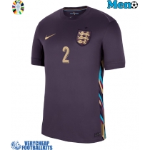 England Kyle Walker #2 Replica Away Shirt Euro 2024 Short Sleeve